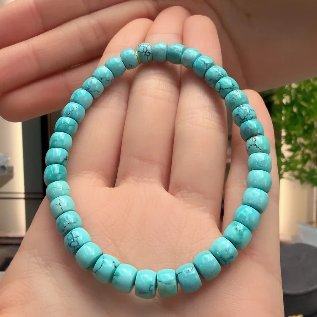 绿松石未镶嵌颈饰