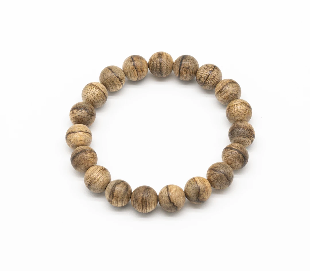 沉香巴布亚11mm油线单圈沉香手串