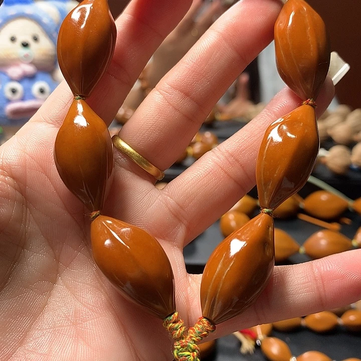 手串/手链橄榄核三花手串8