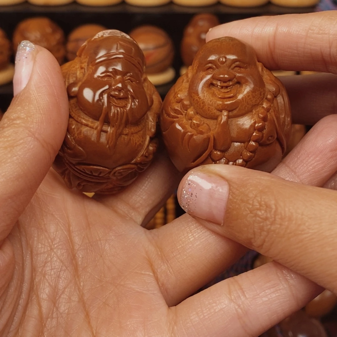 手串/手链橄榄核财迷一对0088