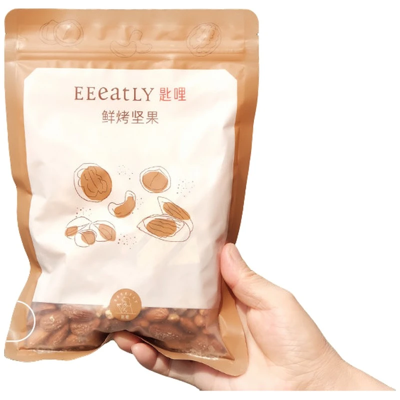 EEeatLY匙哩【董生活推荐】鲜烤核桃腰果坚果原味烘烤无添加糖
