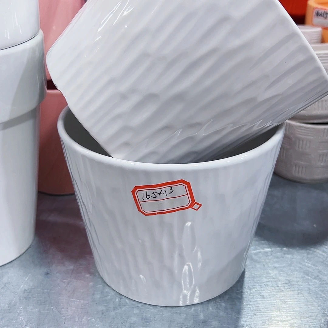 外贸尾单陶瓷花盆凑单10米包邮