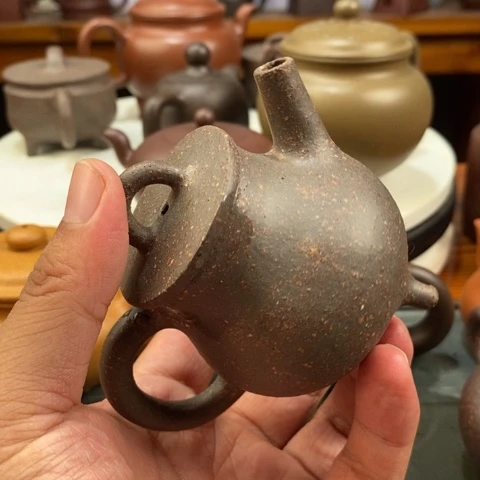 玩***头紫砂茶盘紫砂艺术