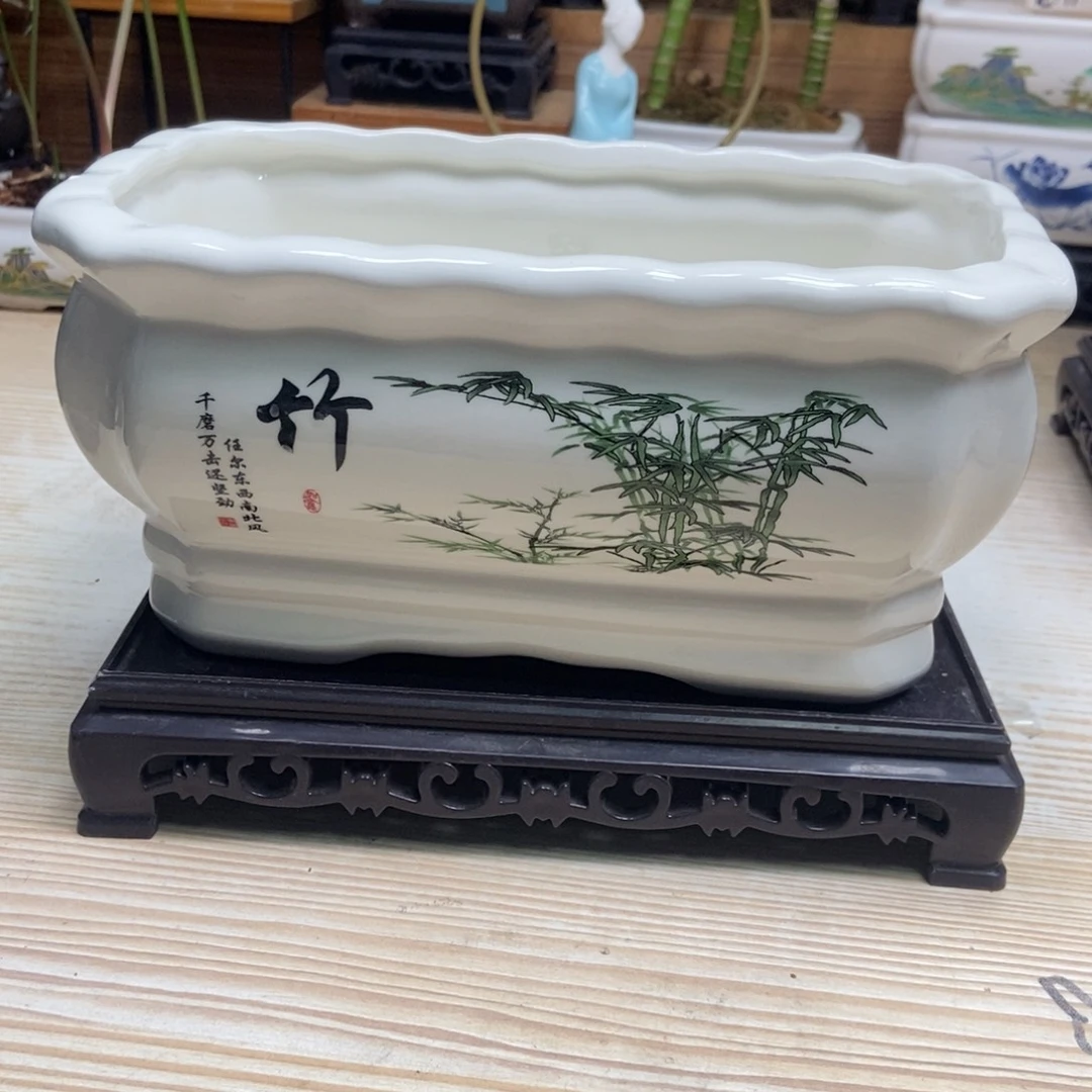 瓷片陶瓷花盆陶瓷艺术