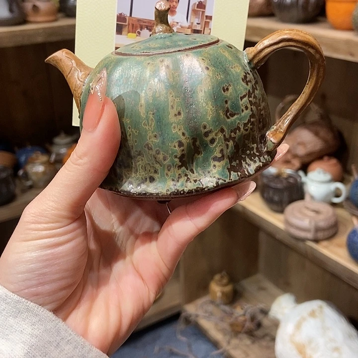 柴烧老岩泥高端茶器