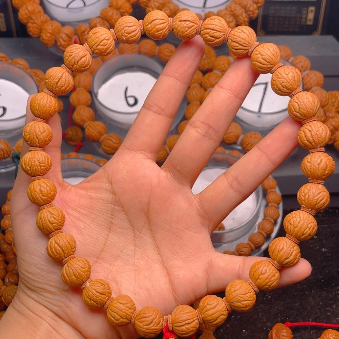 桃核手串红红火火5