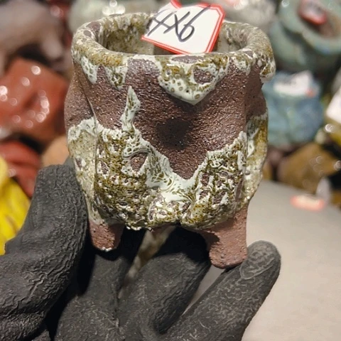 粗陶花盆制作就这样了，。