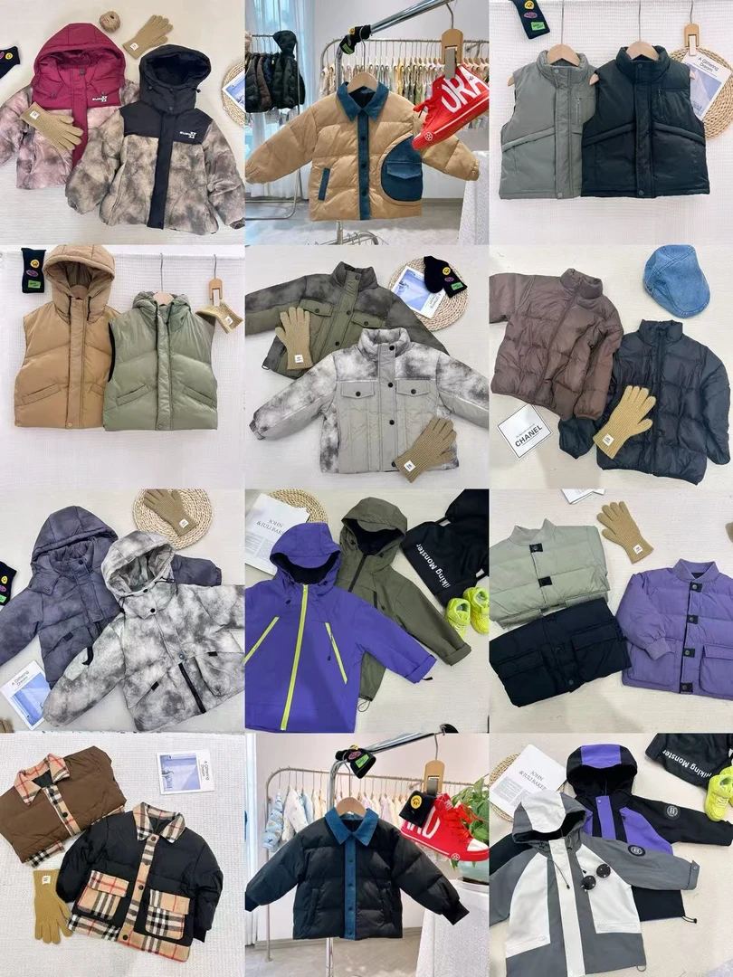 男童拍B开头羽绒服外穿保暖