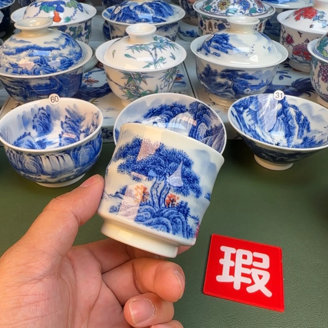 纯手工纯手绘茶具35