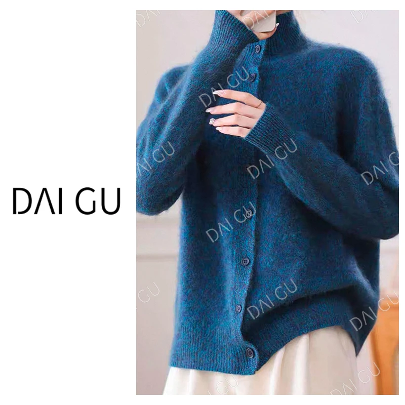 【蓝眼泪】高货订单款～高端贵气花色毛衣保暖打底衫加厚B3743