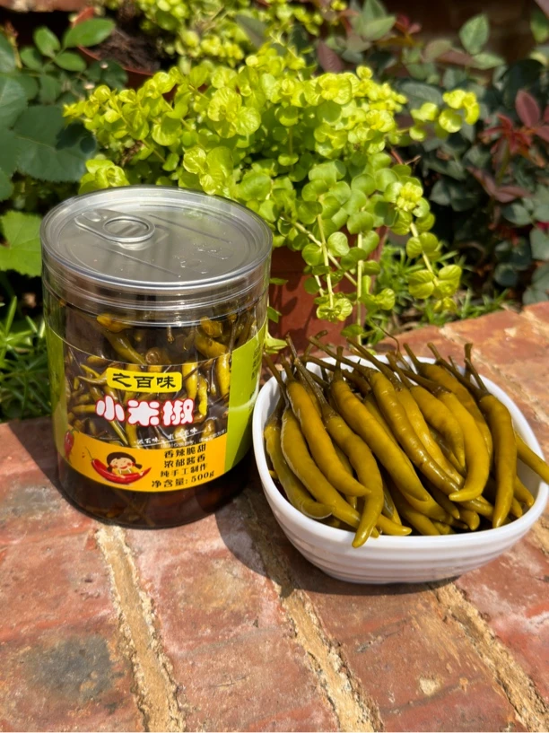 广西横州之百味酱香脆口小米椒