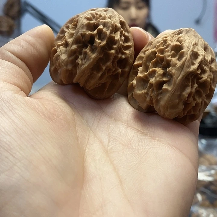 文玩核桃把件38野牛小众