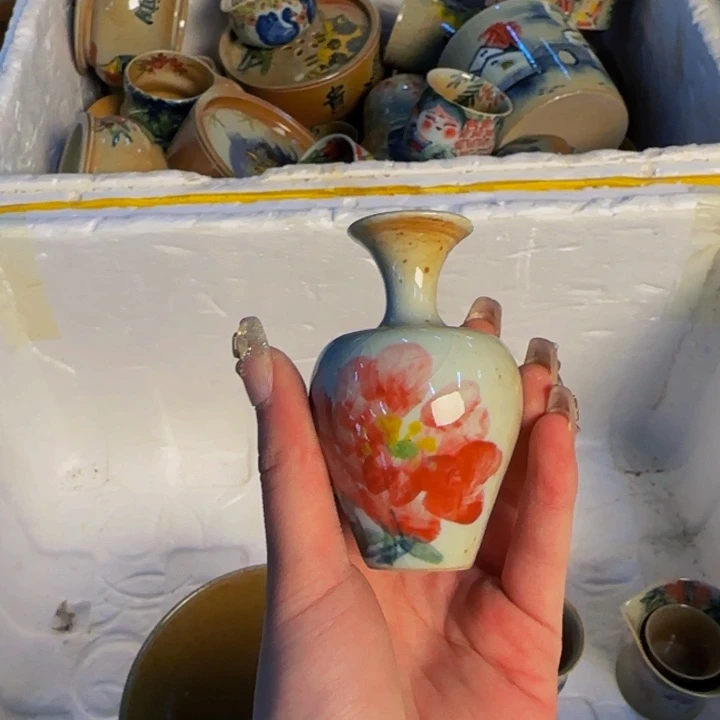 瓷片景德镇陶瓷手工手绘