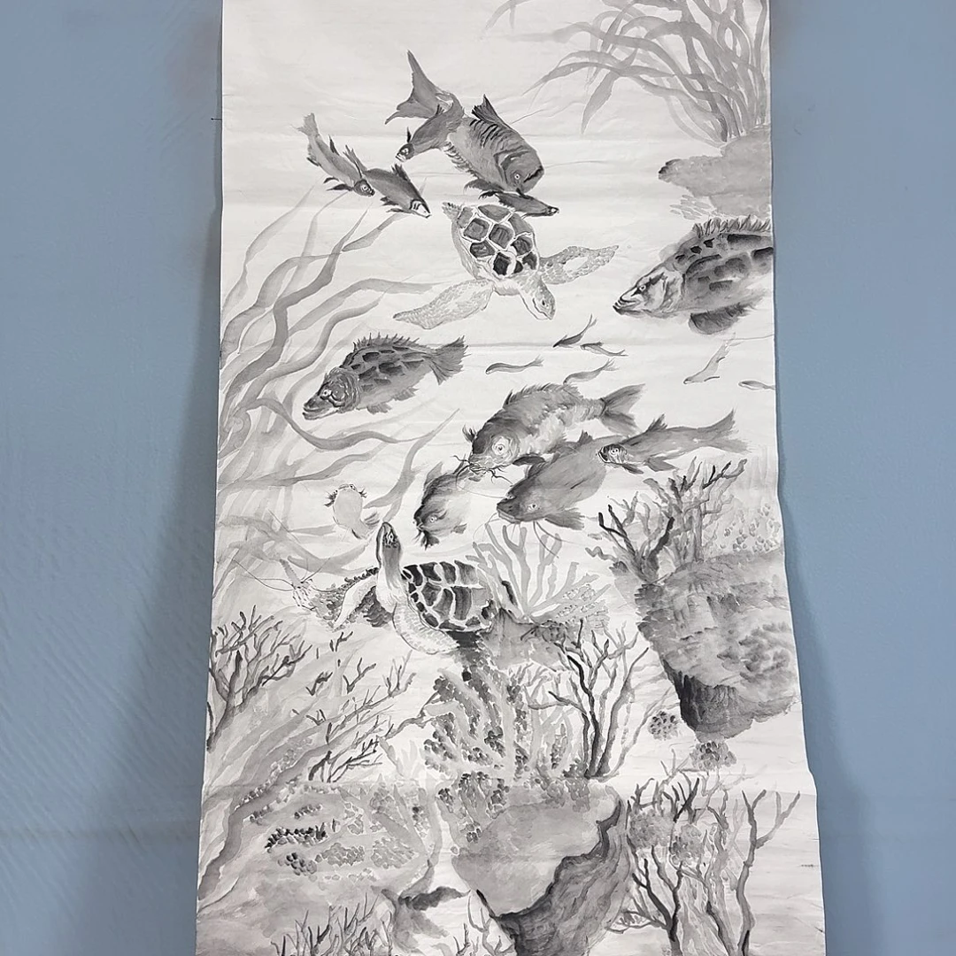 国画1996 牡丹一如您的脸颊