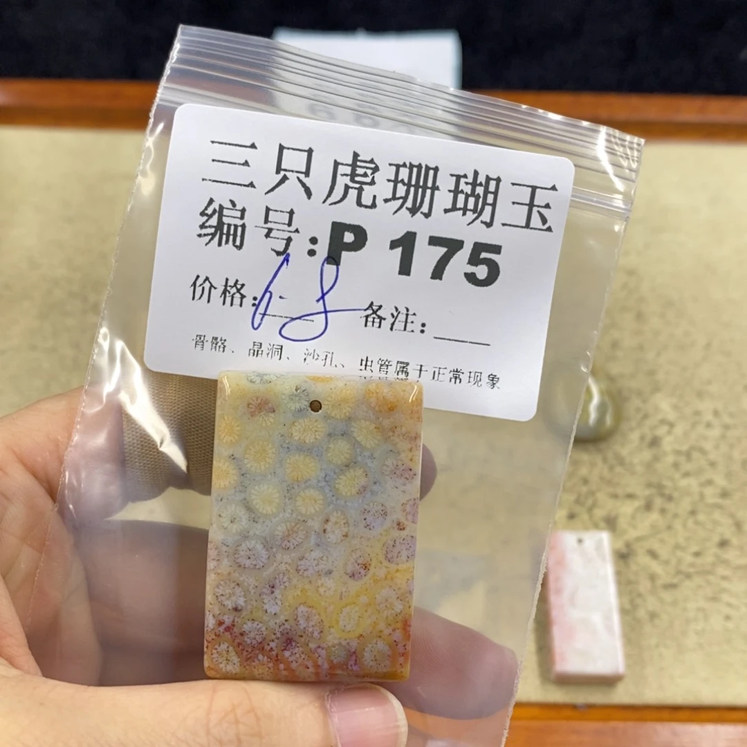 硅化珊瑚（珊瑚玉）1未镶嵌巴****?