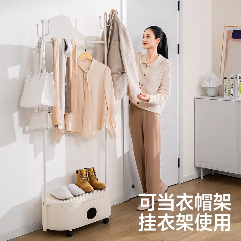 扬子烘干机衣帽架多功能家用烘衣服杀菌除螨大容量折叠护理干衣机