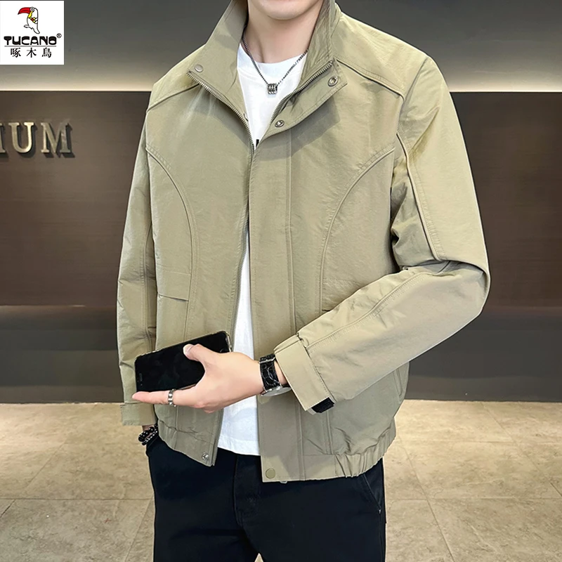 TUCANO/啄木鳥春秋季男士休闲外套新款帅气百搭夹克韩版潮流上衣