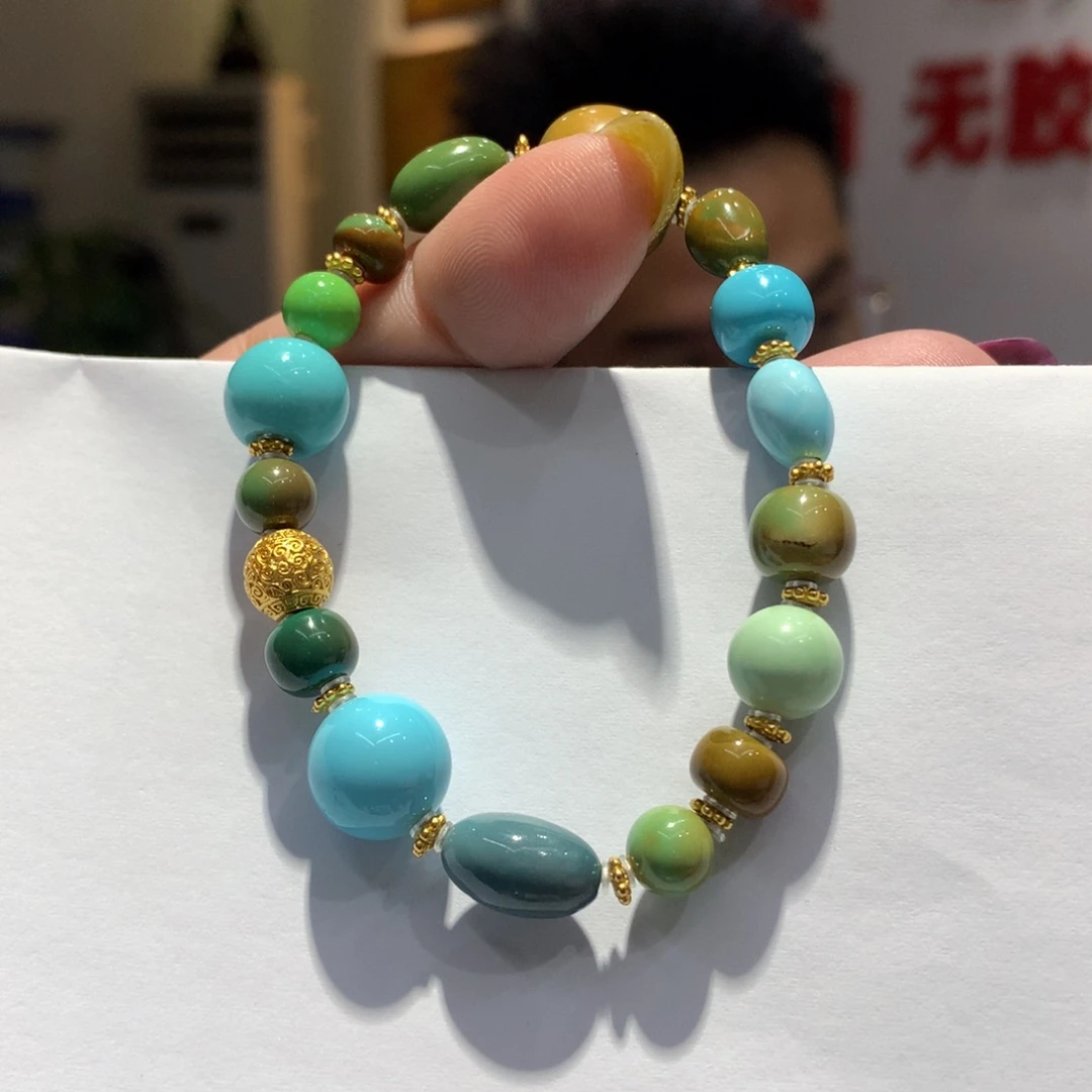 未镶嵌绿松石单圈洛
