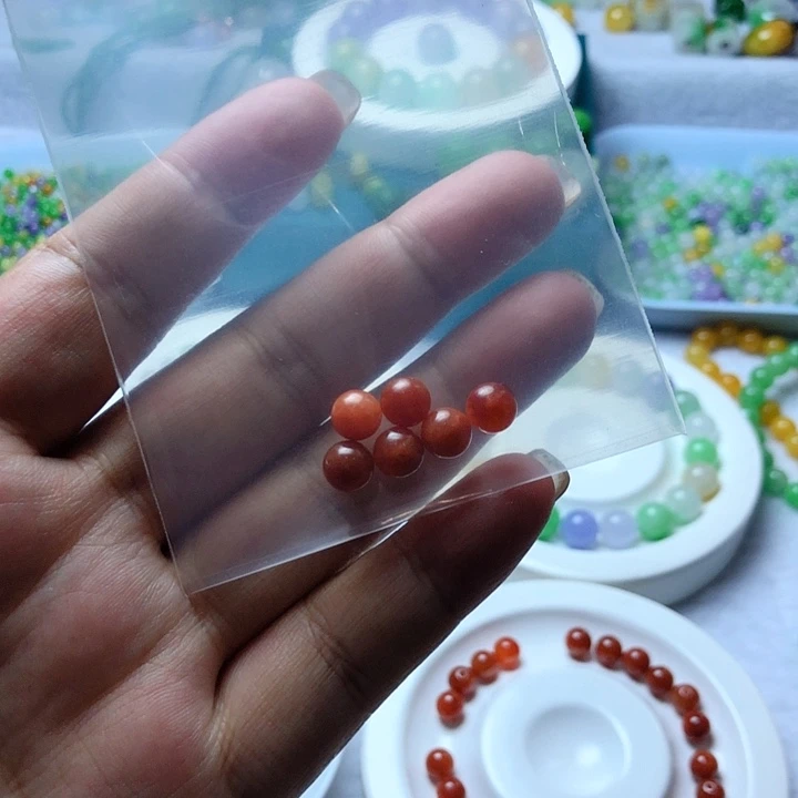 *****非金属卡7散珠红6颗