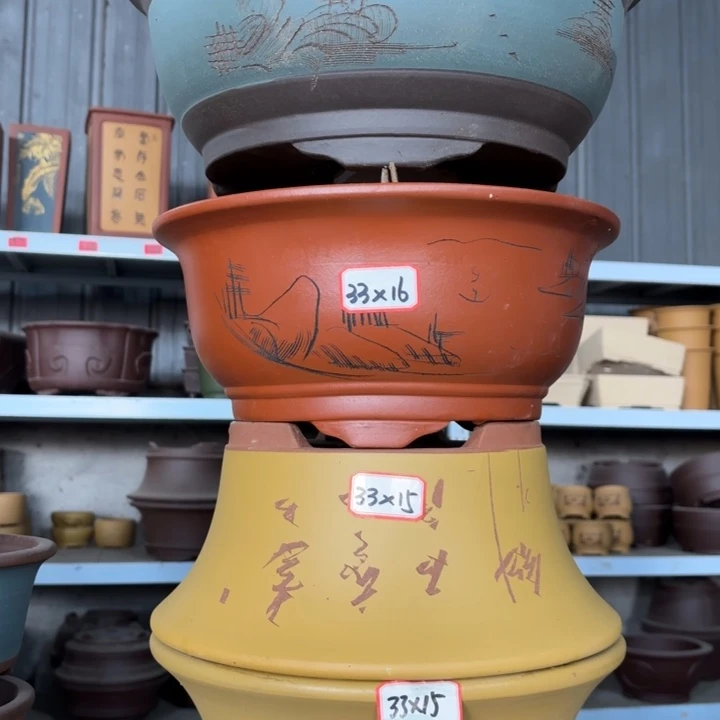 花盆紫砂100-4。