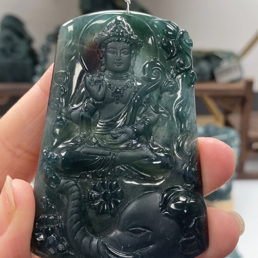 【闪购商品】翡翠颈饰未镶嵌蟹****.天然翡翠a货