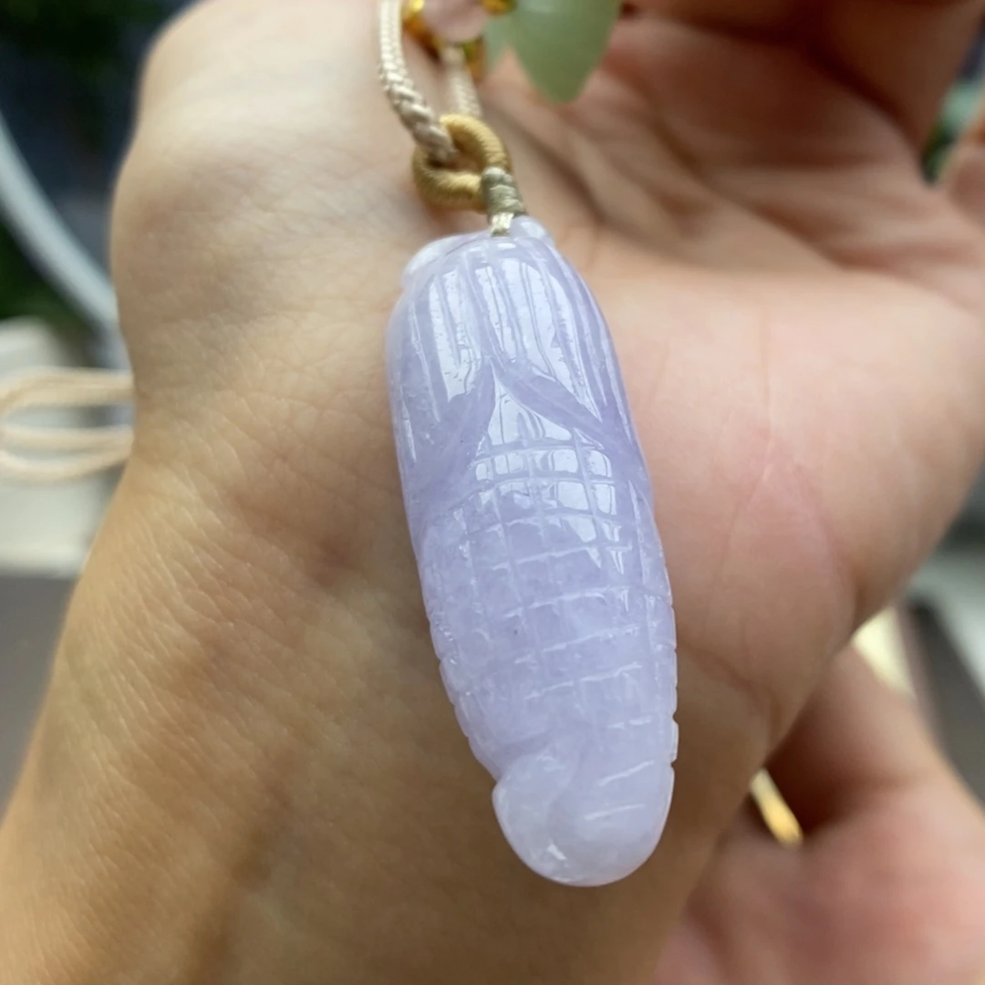 颈饰未镶嵌翡翠吊坠4