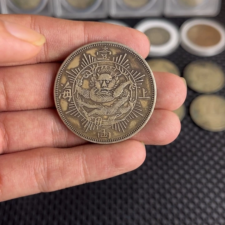 金属大头龙洋船洋工艺品
