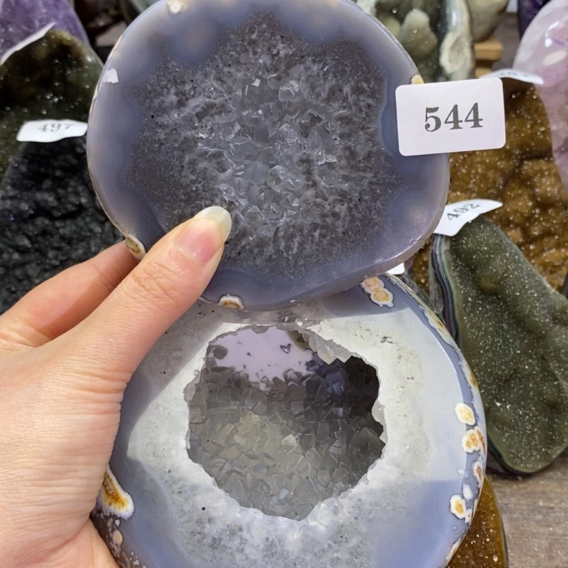 【闪购商品】未镶嵌大型摆件（非配饰）紫晶路路通大放漏