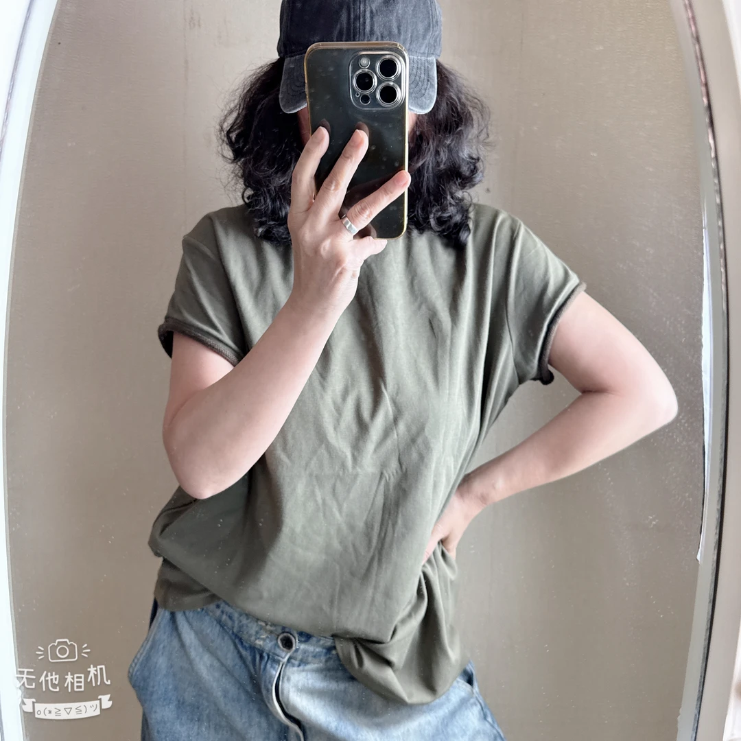 早春款 100棉飞袖痞帅T恤