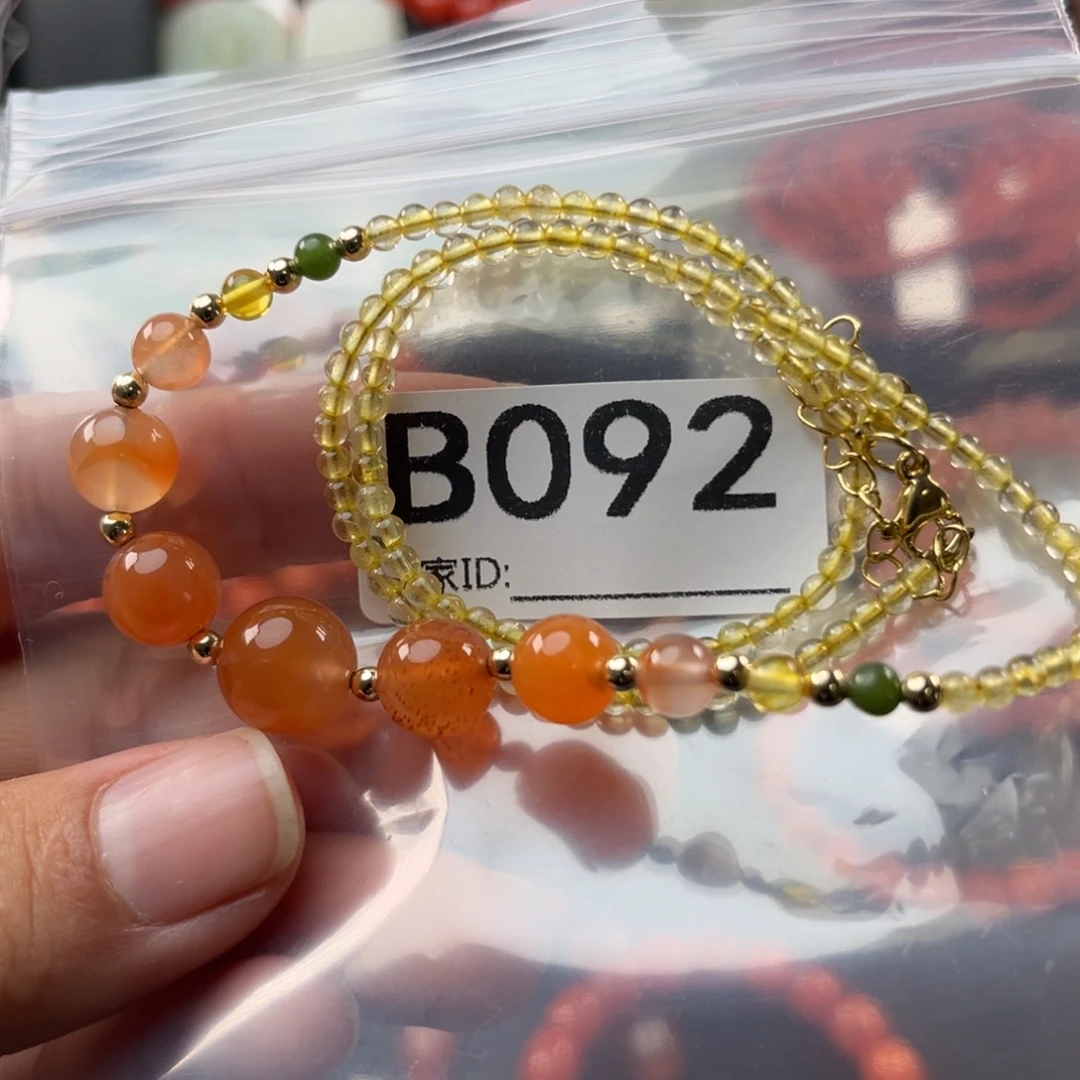 手链水晶未镶嵌3mm