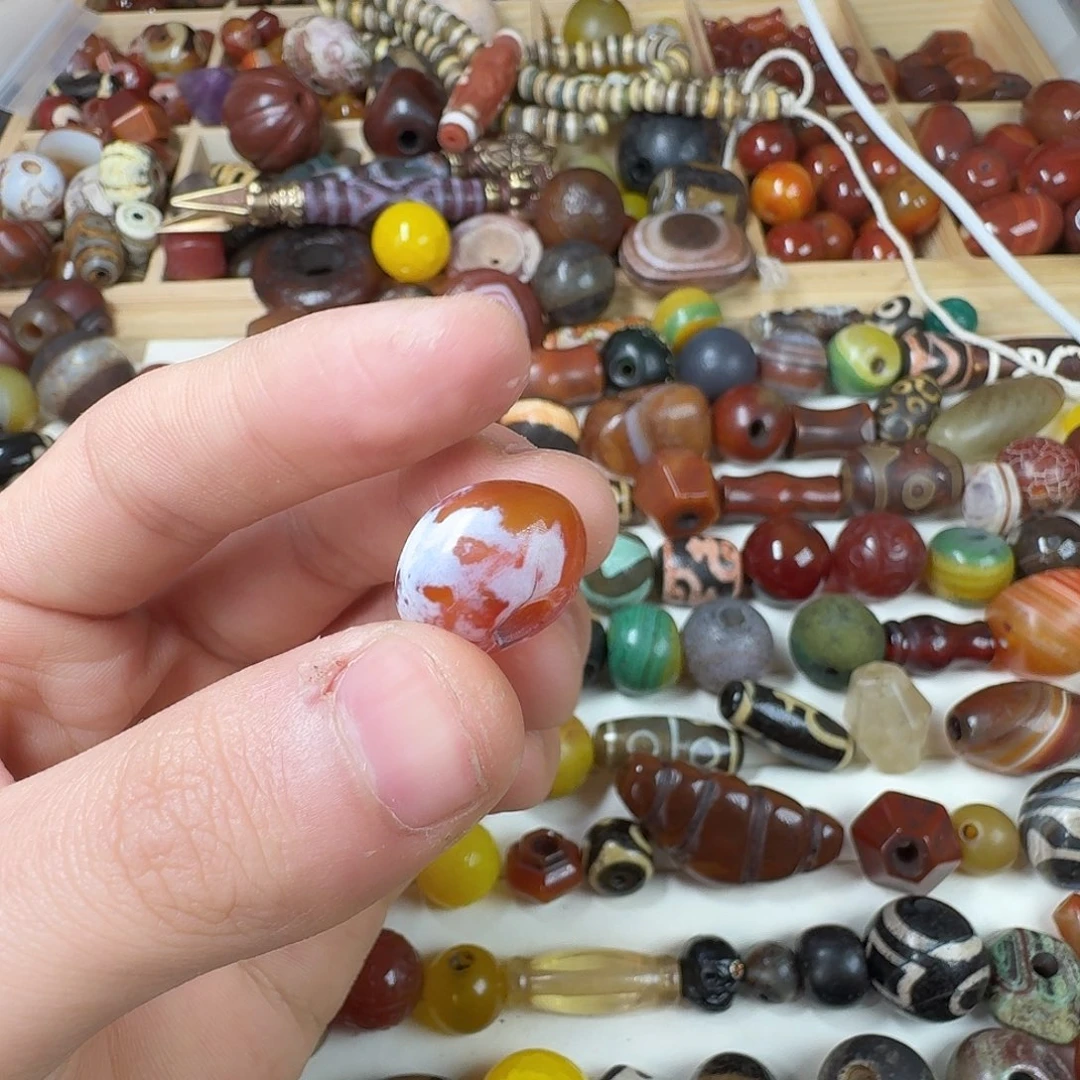 玛瑙/玉髓未镶嵌纯天然玛瑙珠子