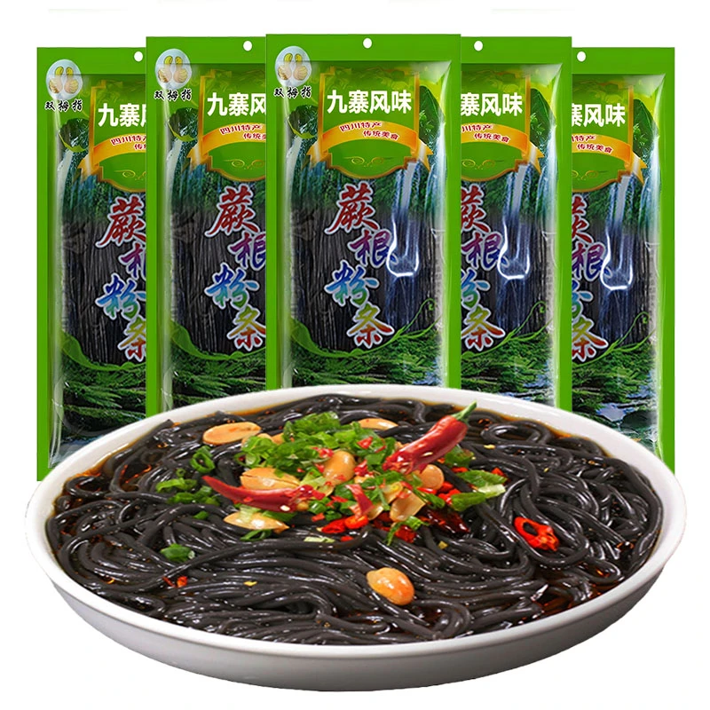 蕨根粉条200g*4袋蕨根粉丝凉拌菜酸辣粉粉条食材四川特产九寨风味