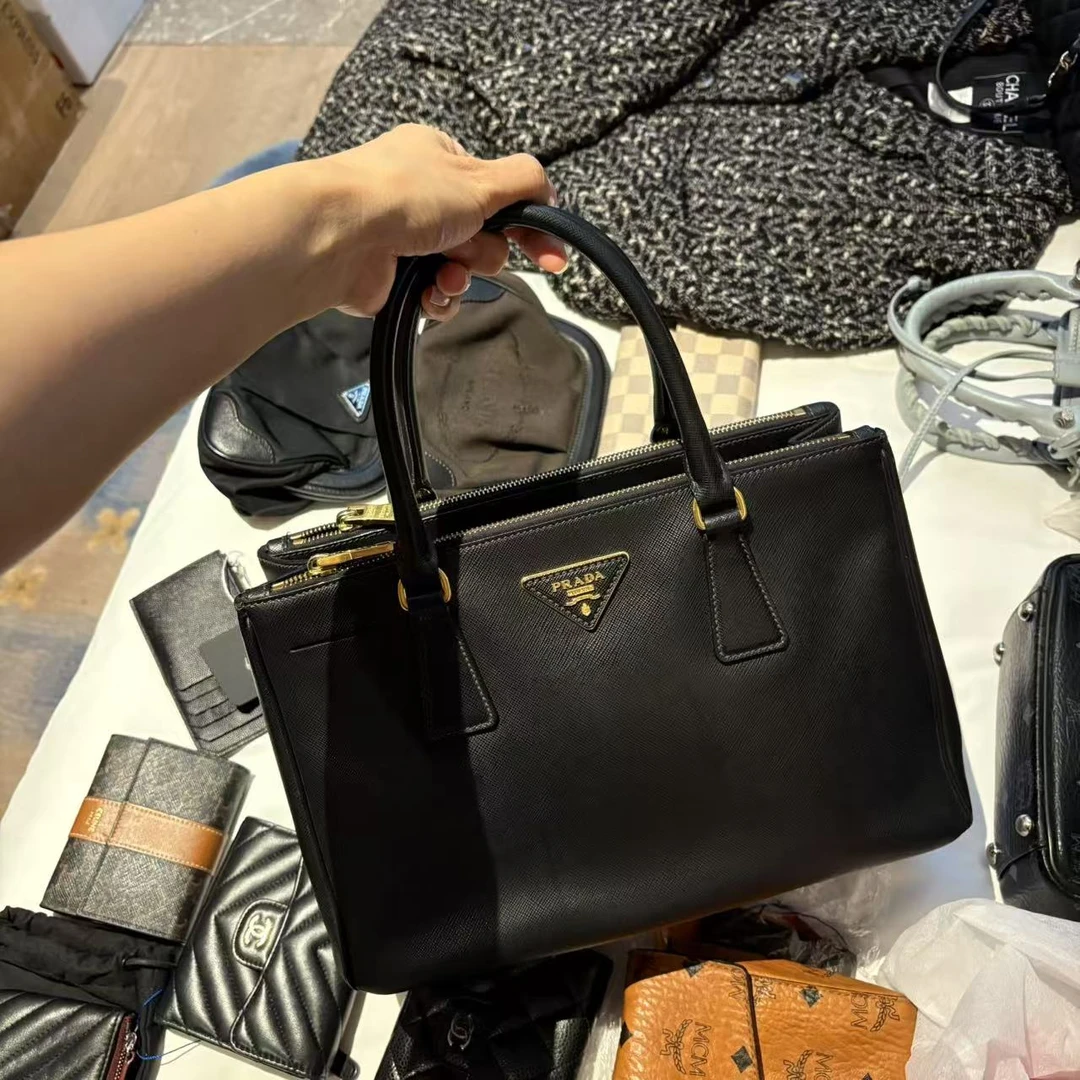 95新 Prada/普拉达 普拉达中号杀手手提斜挎包/6.23/晓晓
