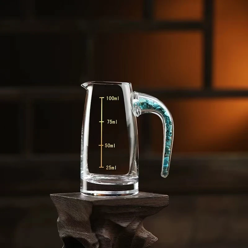 秋香茶具  绿松石分酒杯-4944