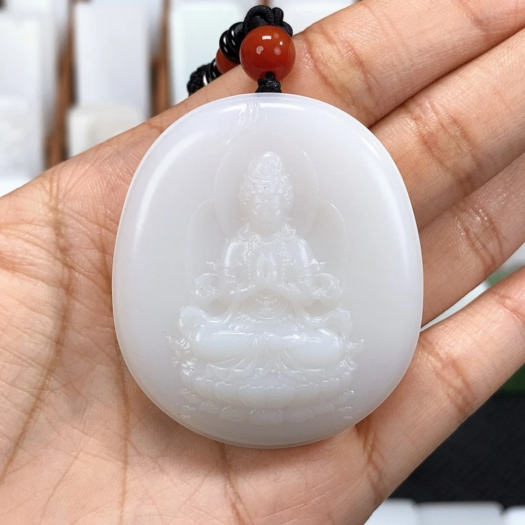 颈饰未镶嵌和田玉@****样