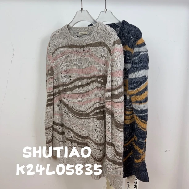 【SHUTIAO】2024秋冬：新款小众设计款毛衣K24L05835