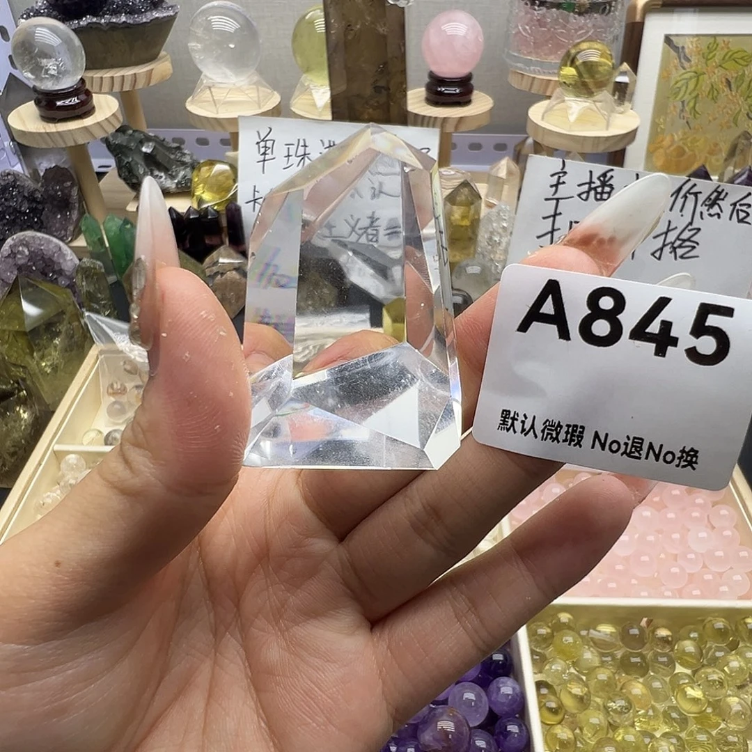 水晶天然水晶半成品未镶嵌默认微瑕