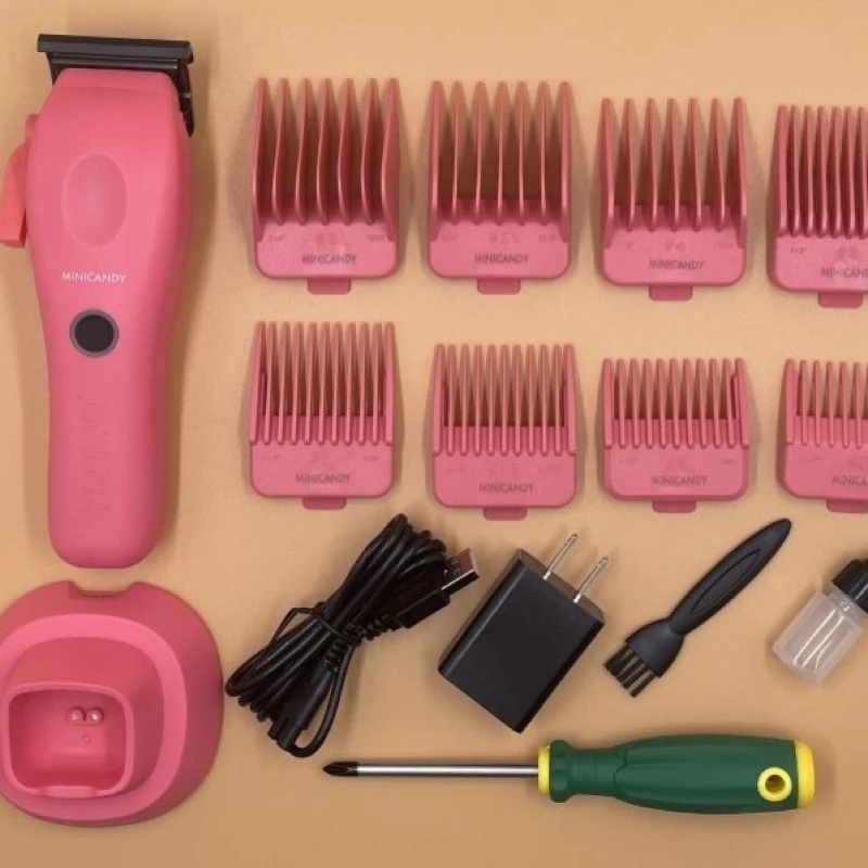 MINICANDY糖果-粉胖子升级款 磁吸卡尺 7800高速电机 碳钢刀头