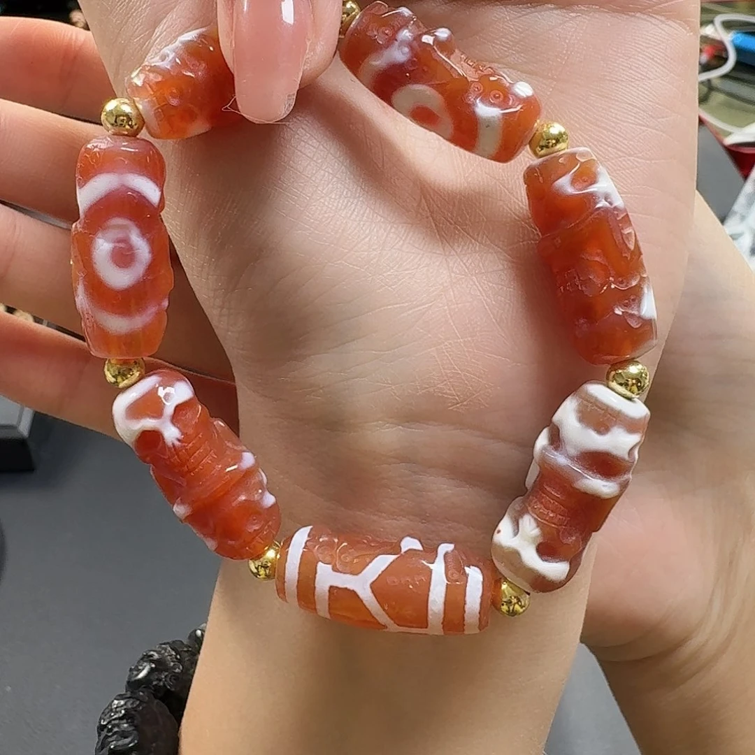 玛瑙/玉髓手链未镶嵌