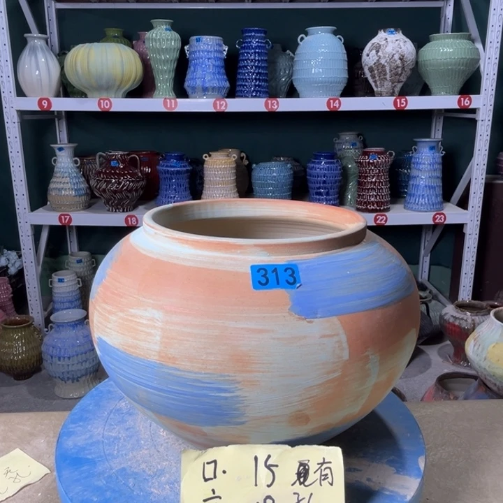 景德镇陶瓷花盆花器313