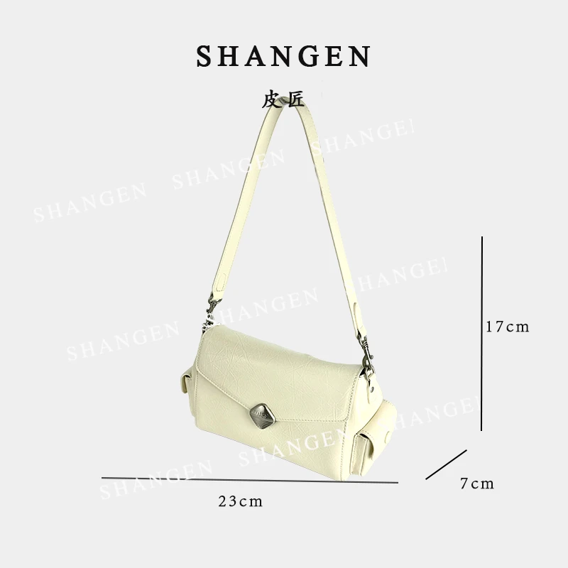 【南沙瑞熙】QYX-81449-米白-轻奢时尚女士新款单肩斜挎包