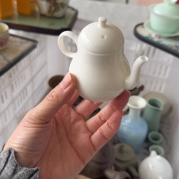 微瑕陶瓷茶具茶杯茶壶