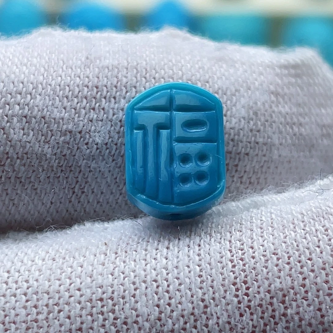 绿松石未镶嵌珠宝奇石卡7-10-8