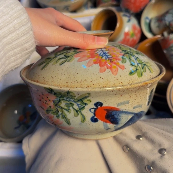 瓷片景德镇陶瓷手工手绘