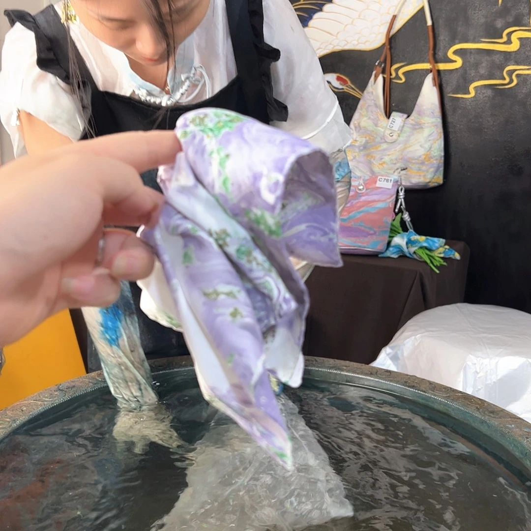 100薰衣草发圈手作饰品