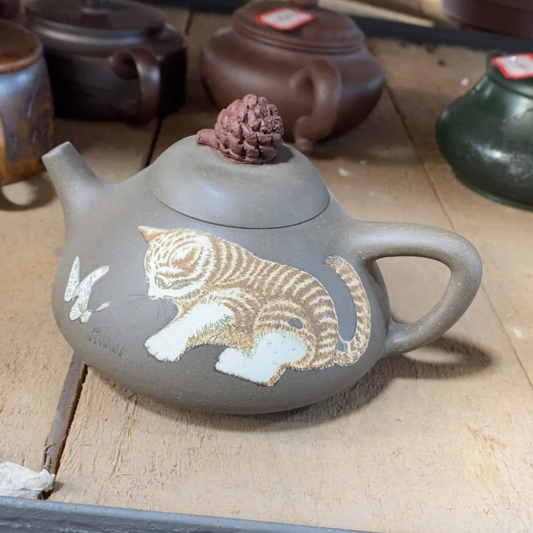 茶壶紫砂原矿手工120