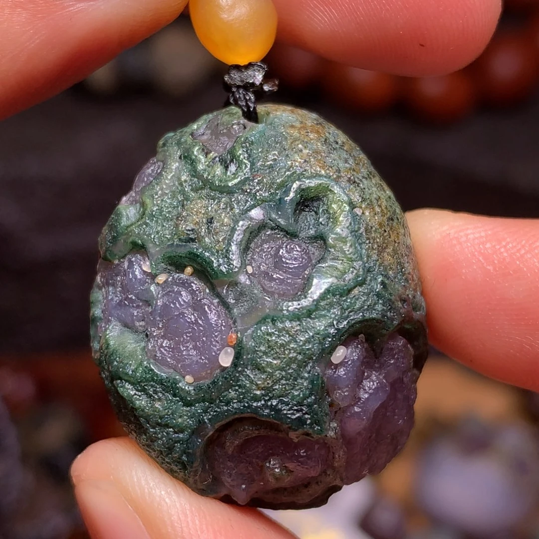 未镶嵌玛瑙/玉髓珠宝半成品