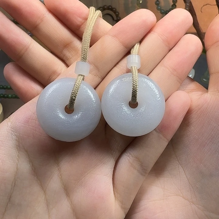 颈饰未镶嵌和田玉拍一发一多样性发货