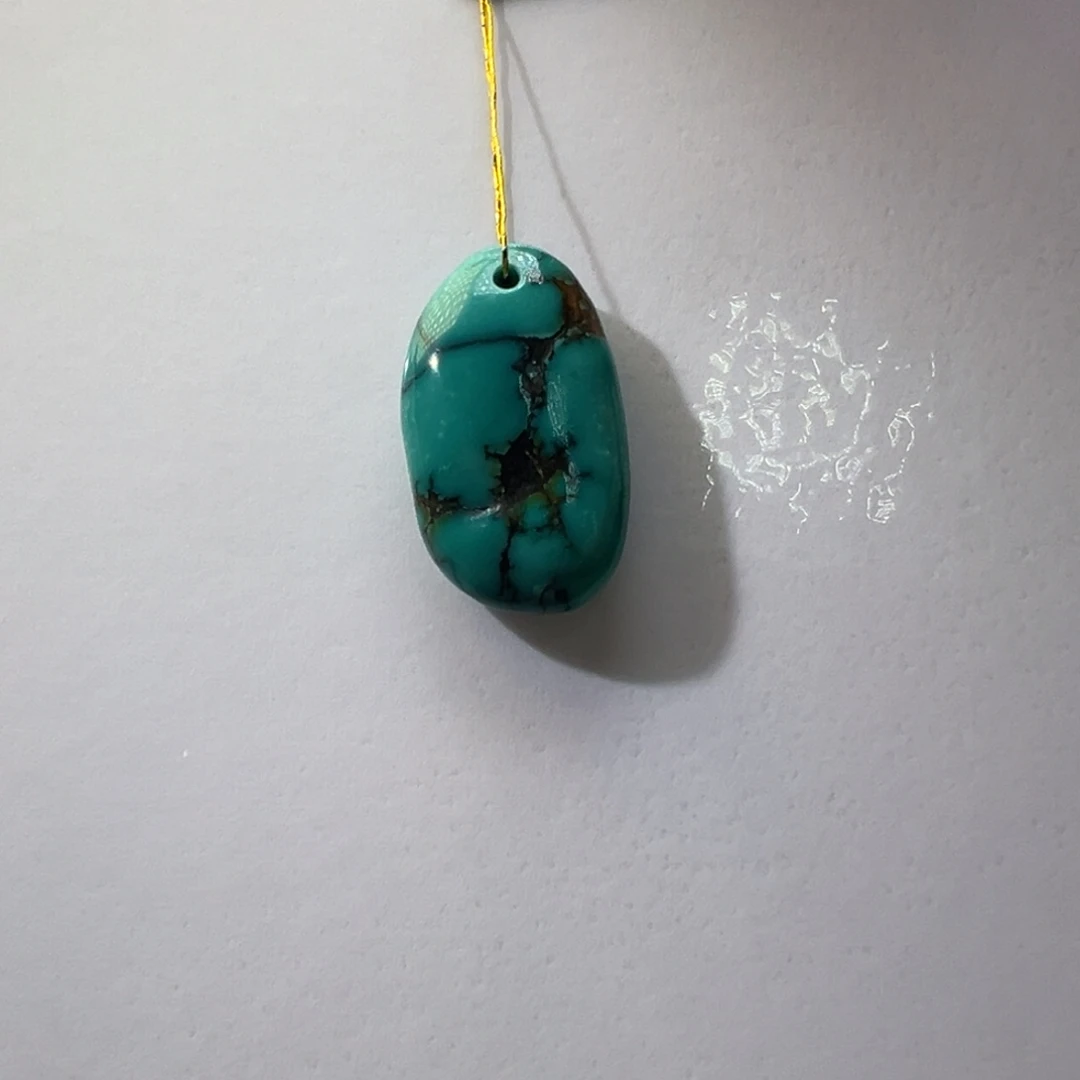绿松石未镶嵌挂件