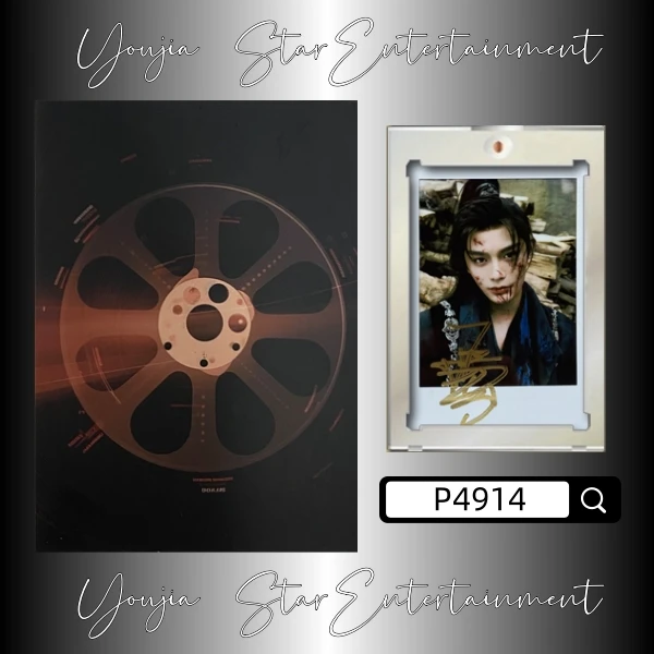 P4914【丁禹兮】正品拍立得照片 白边边框